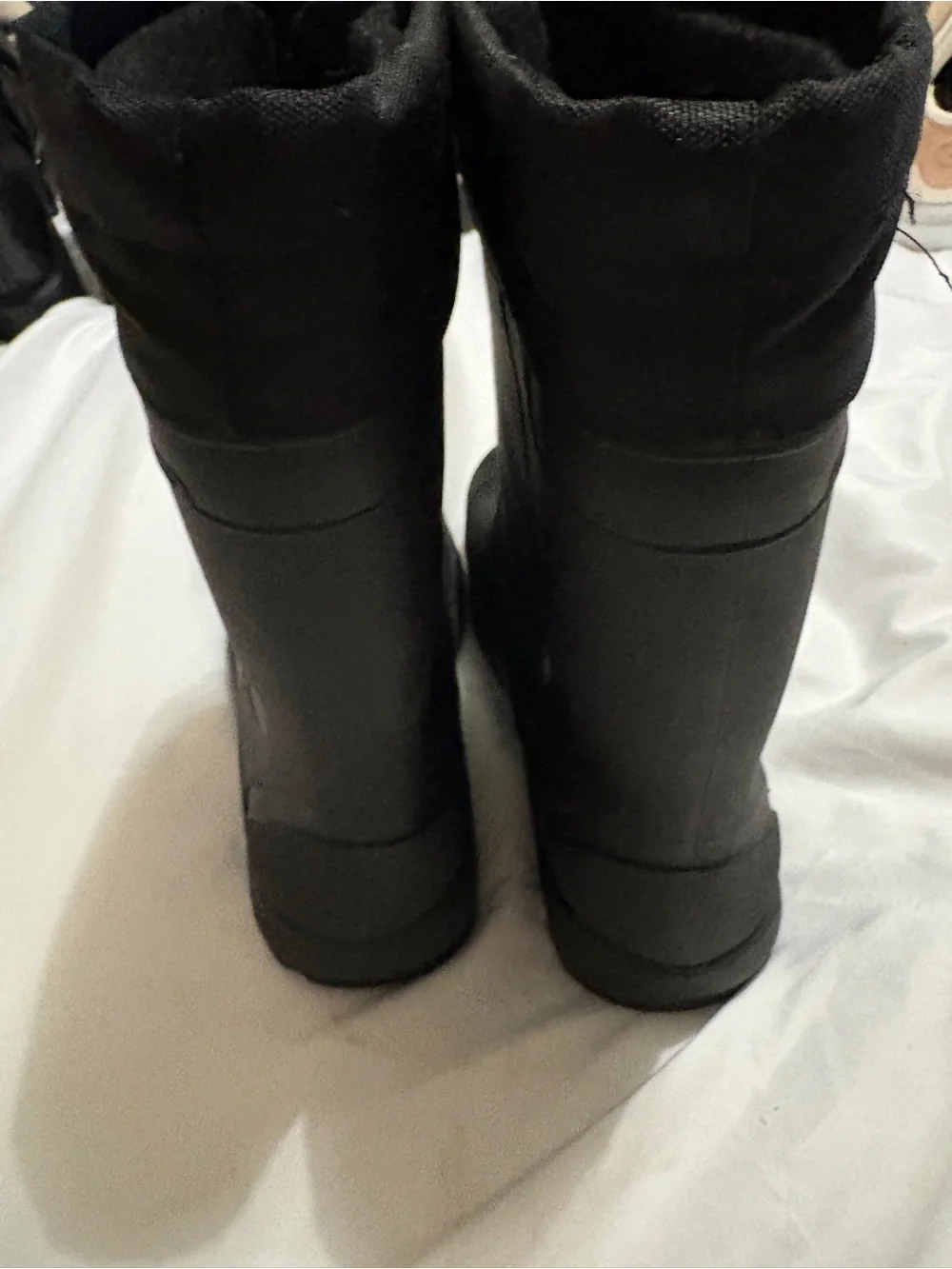 Kamik Black Women's Insulated Waterproof Winter Rain Boots